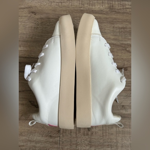 MATT & NAT MARCI WOMEN'S VEGAN platform y2k 90’s SNEAKERS WHITE-PINK chunky - Picture 7 of 11